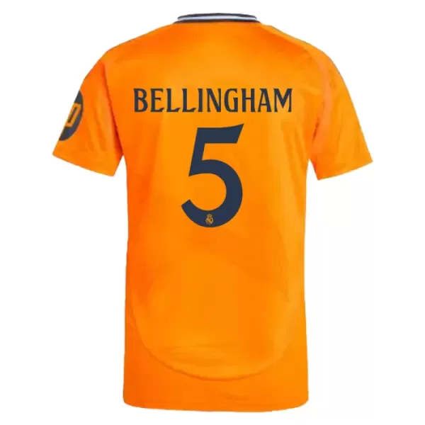 Günstige Real Madrid Bellingham 5 Herrentrikot Auswärts 2024/25 Kurzarm