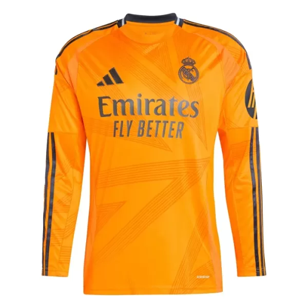 Günstige Real Madrid Bellingham 5 Herrentrikot Auswärts 2024/25 Langarm