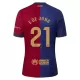 Günstige FC Barcelona Frenkie de Jong 21 Herrentrikot Heim 2024/25 Kurzarm