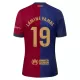 Günstige FC Barcelona Lamine Yamal 19 Kindertrikot Heim 2024/25 Kurzarm