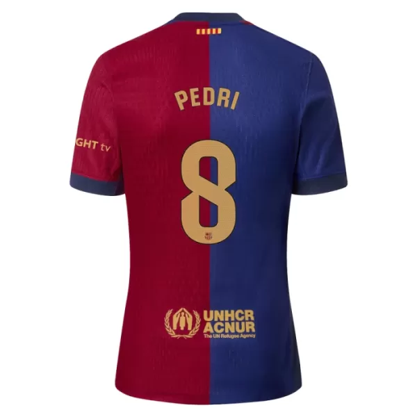 Günstige FC Barcelona Pedri 8 Herrentrikot Heim 2024/25 Kurzarm