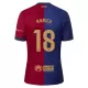 Günstige FC Barcelona Romeu 18 Herrentrikot Heim 2024/25 Kurzarm