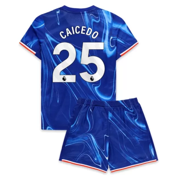 Günstige Chelsea Caicedo 25 Kindertrikot Heim 2024/25 Kurzarm