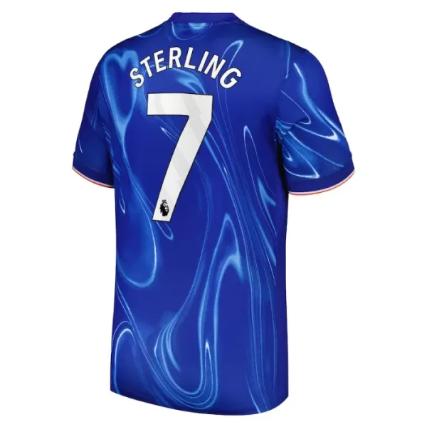 Günstige Chelsea Sterling 7 Herrentrikot Heim 2024/25 Kurzarm