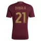 Günstige AS Rom Dybala 21 Kindertrikot Heim 2024/25 Kurzarm