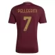 Günstige AS Rom Pellegrini 7 Herrentrikot Heim 2024/25 Kurzarm