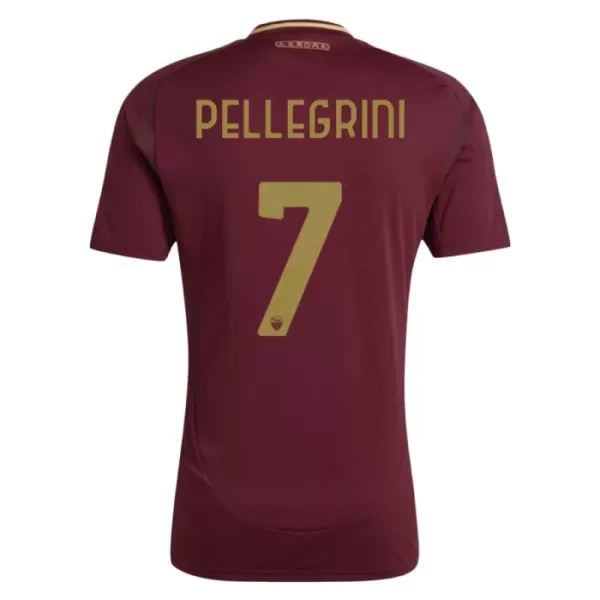 Günstige AS Rom Pellegrini 7 Kindertrikot Heim 2024/25 Kurzarm