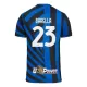 Günstige Inter Mailand Barella 23 Herrentrikot Heim 2024/25 Kurzarm