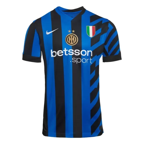 Günstige Inter Mailand Barella 23 Herrentrikot Heim 2024/25 Kurzarm