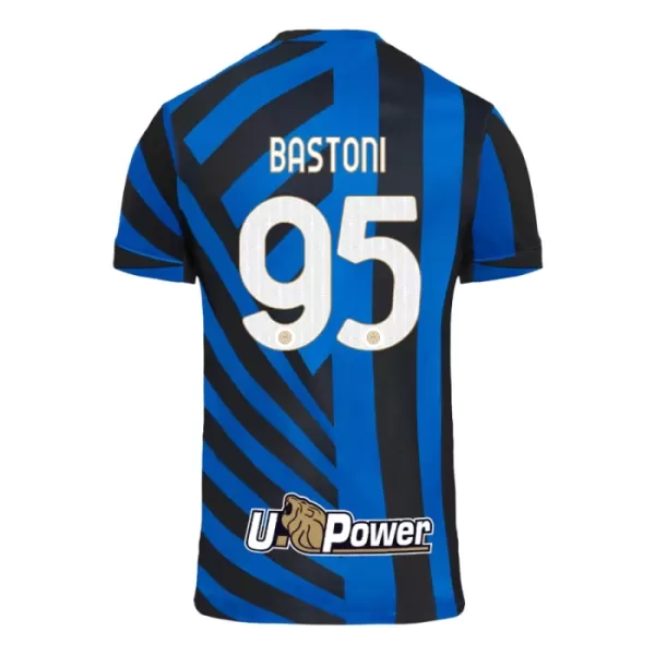 Günstige Inter Mailand Bastoni 95 Herrentrikot Heim 2024/25 Kurzarm