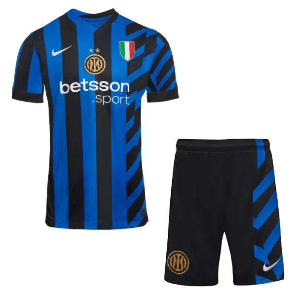 Günstige Inter Mailand Kindertrikot Heim 2024/25 Kurzarm