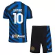 Günstige Inter Mailand Lautaro Martinez 10 Kindertrikot Heim 2024/25 Kurzarm