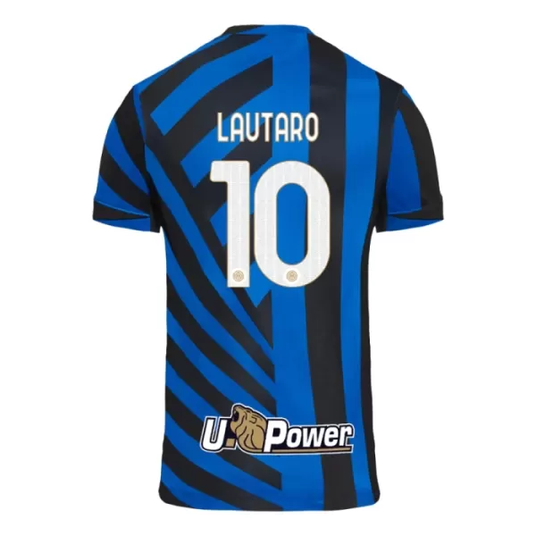 Günstige Inter Mailand Lautaro Martinez 10 Kindertrikot Heim 2024/25 Kurzarm