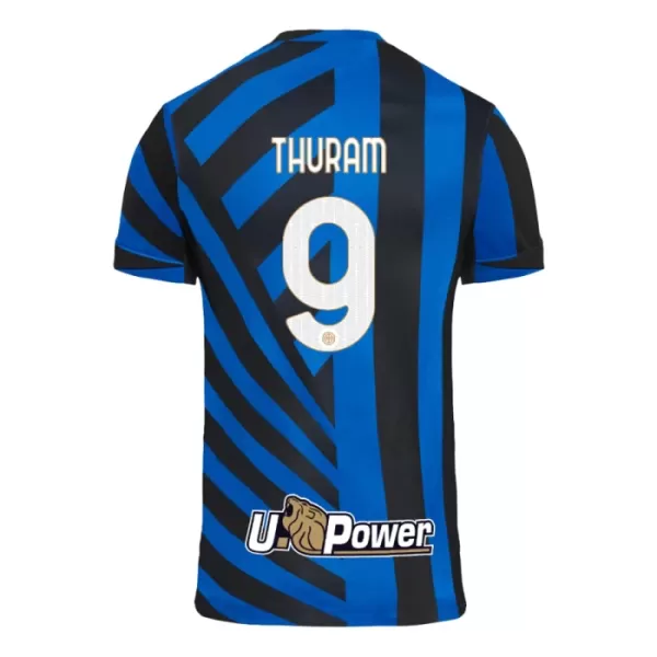 Günstige Inter Mailand Thuram 9 Herrentrikot Heim 2024/25 Kurzarm