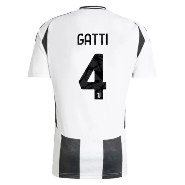 Günstige Juventus Turin Gatti 4 Herrentrikot Heim 2024/25 Kurzarm