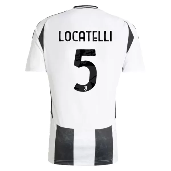 Günstige Juventus Turin Locatelli 5 Herrentrikot Heim 2024/25 Kurzarm