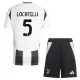 Günstige Juventus Turin Locatelli 5 Kindertrikot Heim 2024/25 Kurzarm