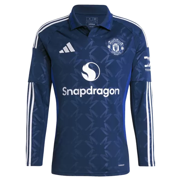 Günstige Manchester United Herrentrikot Auswärts 2024/25 Langarm