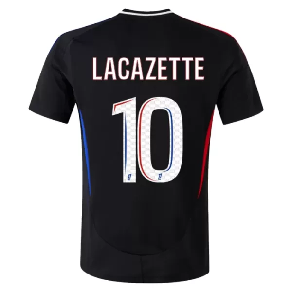 Günstige Olympique Lyon Alexandre Lacazette 10 Kindertrikot Auswärts 2024/25 Kurzarm