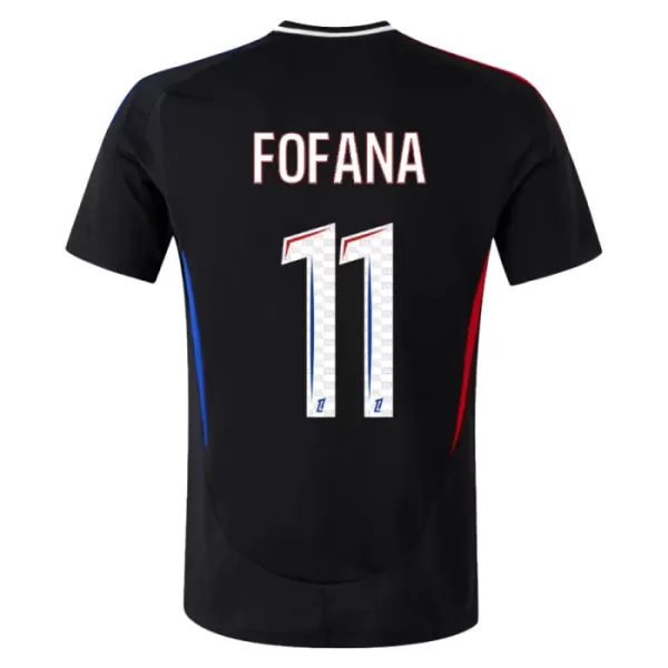 Günstige Olympique Lyon Malick Fofana 11 Herrentrikot Auswärts 2024/25 Kurzarm