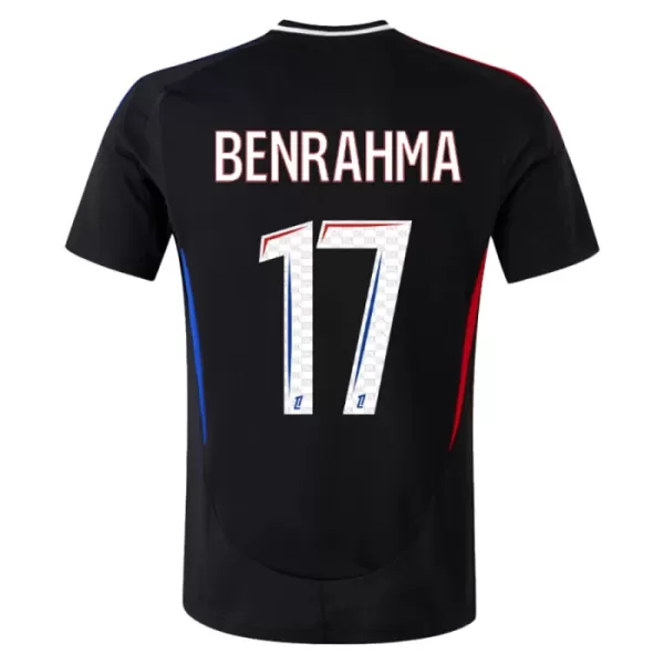 Günstige Olympique Lyon Said Benrahma 17 Herrentrikot Auswärts 2024/25 Kurzarm