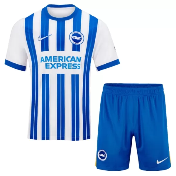 Günstige Brighton Hove Albion Kindertrikot Heim 2024/25 Kurzarm