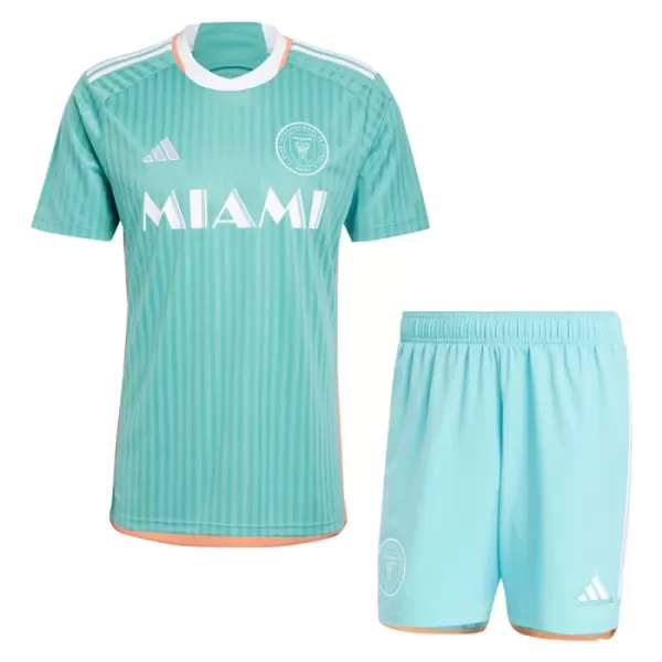 Günstige Inter Miami CF Kindertrikot Ausweich 2024/25 Kurzarm