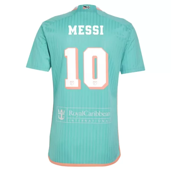 Günstige Inter Miami CF Messi 10 Herrentrikot Ausweich 2024/25 Kurzarm