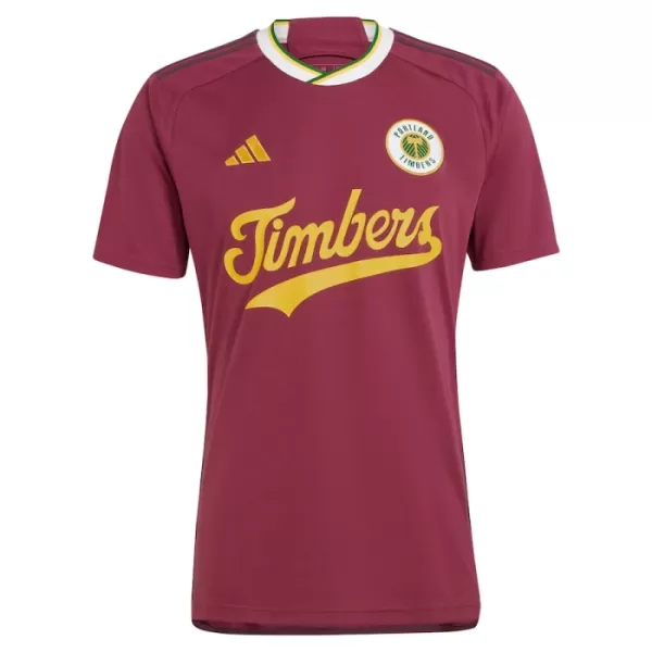 Günstige Portland Timbers Herrentrikot Ausweich 2024/25 Kurzarm