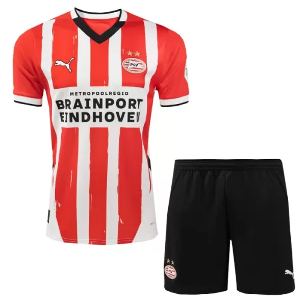 Günstige PSV Eindhoven Kindertrikot Heim 2024/25 Kurzarm