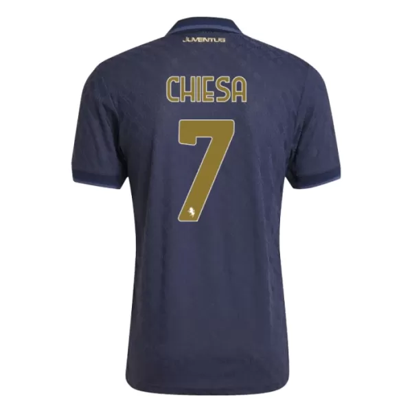 Günstige Juventus Turin Chiesa 7 Herrentrikot Ausweich 2024/25 Kurzarm