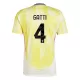 Günstige Juventus Turin Gatti 4 Herrentrikot Auswärts 2024/25 Kurzarm