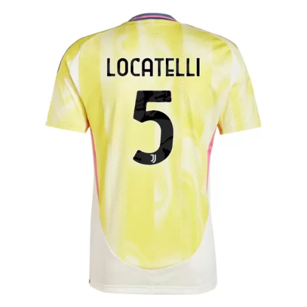 Günstige Juventus Turin Locatelli 5 Herrentrikot Auswärts 2024/25 Kurzarm