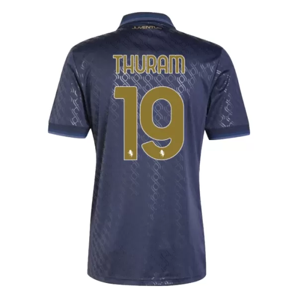 Günstige Juventus Turin Thuram 19 Herrentrikot Ausweich 2024/25 Kurzarm