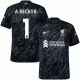 Günstige Liverpool A. Becker 1 Torwart Herrentrikot 2024/25 Kurzarm Schwarze