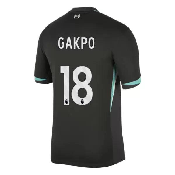 Günstige Liverpool Gakpo 18 Herrentrikot Auswärts 2024/25 Kurzarm