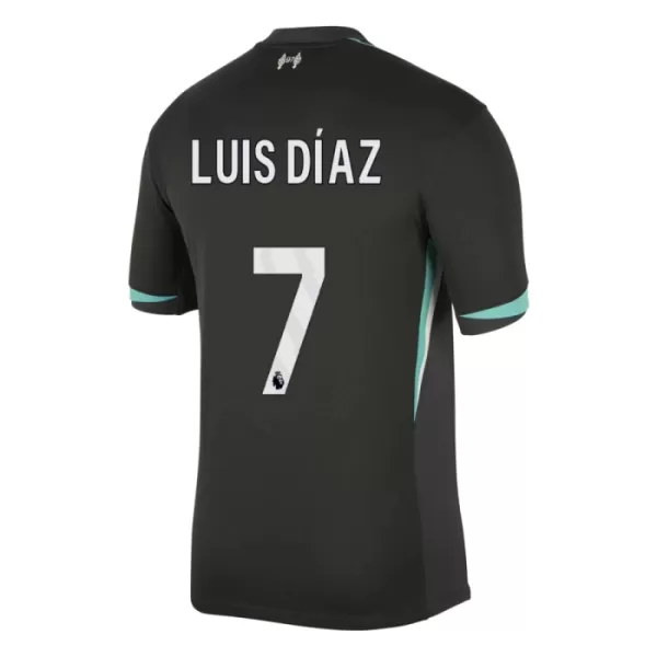 Günstige Liverpool Luis Diaz 7 Herrentrikot Auswärts 2024/25 Kurzarm