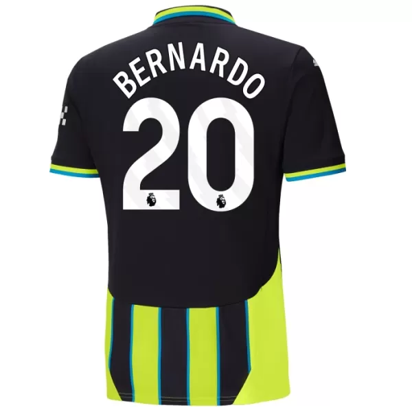 Günstige Manchester City Bernardo 20 Kindertrikot Auswärts 2024/25 Kurzarm