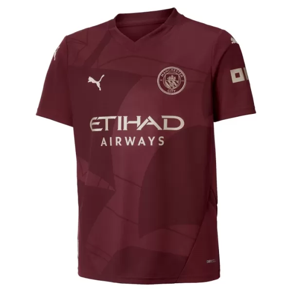 Günstige Manchester City De Bruyne 17 Herrentrikot Ausweich 2024/25 Kurzarm