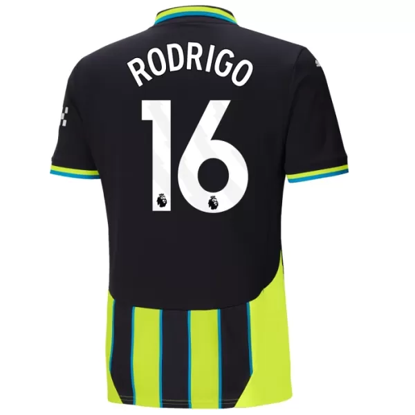 Günstige Manchester City Rodrigo 16 Herrentrikot Auswärts 2024/25 Kurzarm