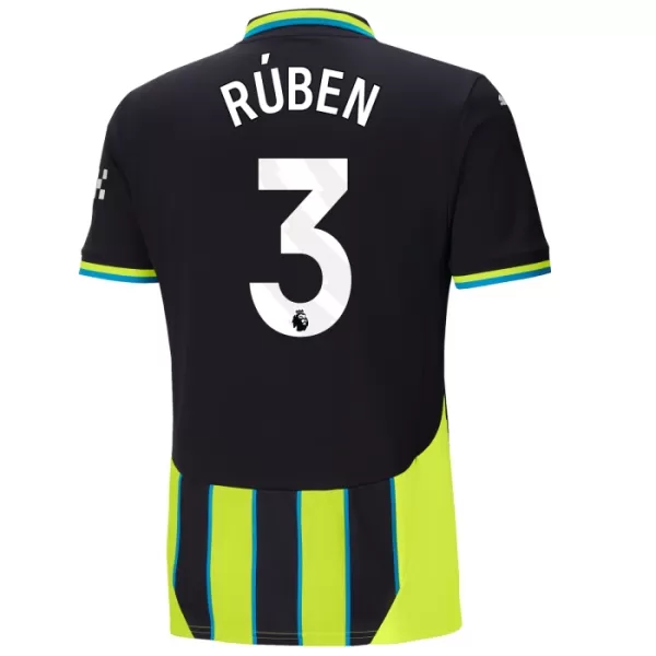 Günstige Manchester City Ruben 3 Herrentrikot Auswärts 2024/25 Kurzarm