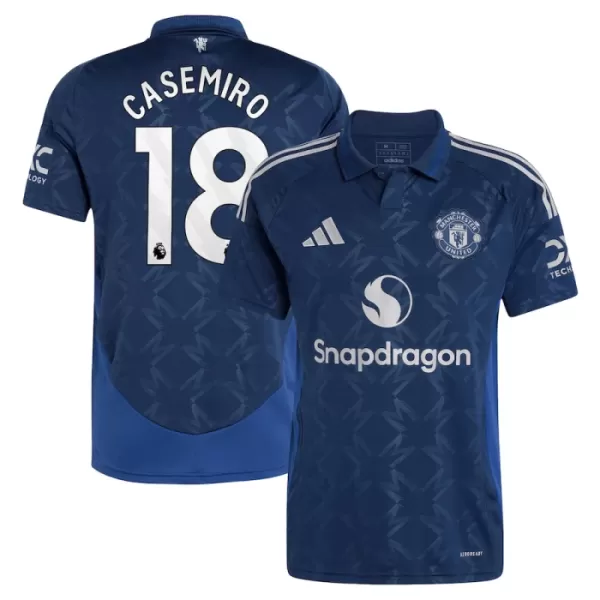 Günstige Manchester United Casemiro 18 Herrentrikot Auswärts 2024/25 Kurzarm