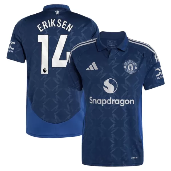 Günstige Manchester United Eriksen 14 Herrentrikot Auswärts 2024/25 Kurzarm