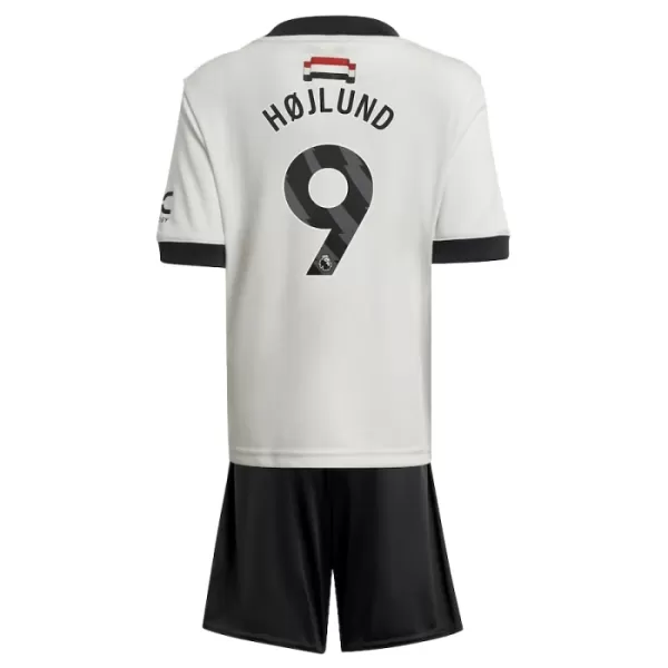 Günstige Manchester United Højlund 9 Kindertrikot Ausweich 2024/25 Kurzarm