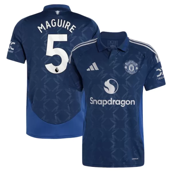 Günstige Manchester United Maguire 5 Herrentrikot Auswärts 2024/25 Kurzarm