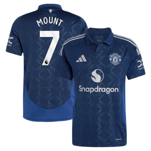 Günstige Manchester United Mount 7 Herrentrikot Auswärts 2024/25 Kurzarm