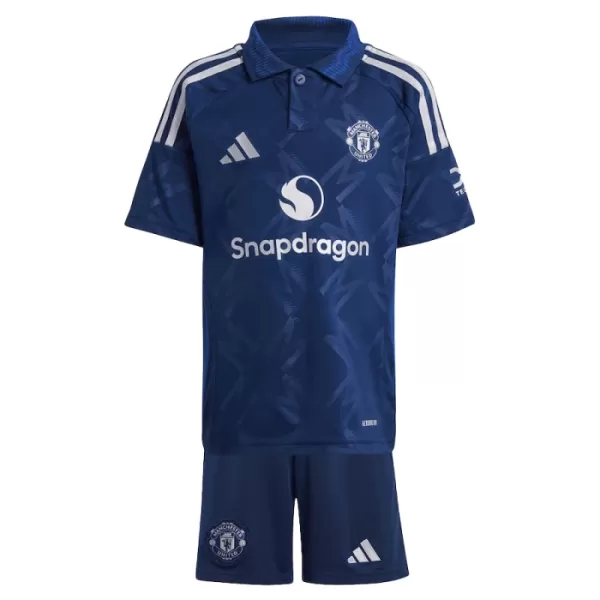 Günstige Manchester United Mount 7 Kindertrikot Auswärts 2024/25 Kurzarm