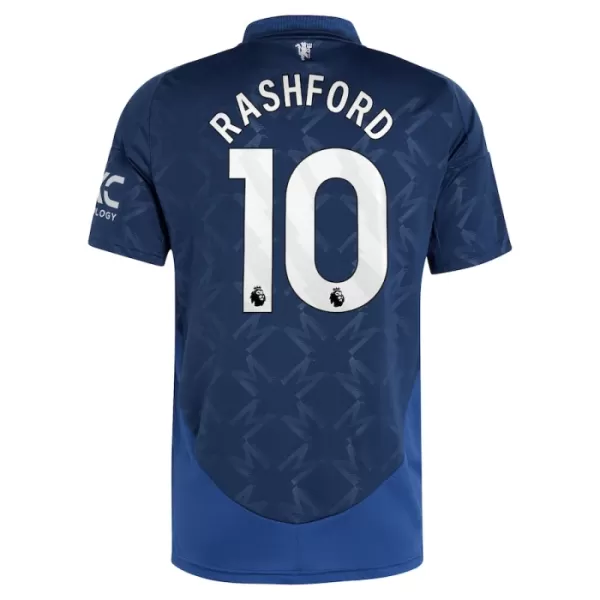 Günstige Manchester United Rashford 10 Herrentrikot Auswärts 2024/25 Kurzarm