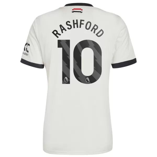 Günstige Manchester United Rashford 10 Herrentrikot Ausweich 2024/25 Kurzarm