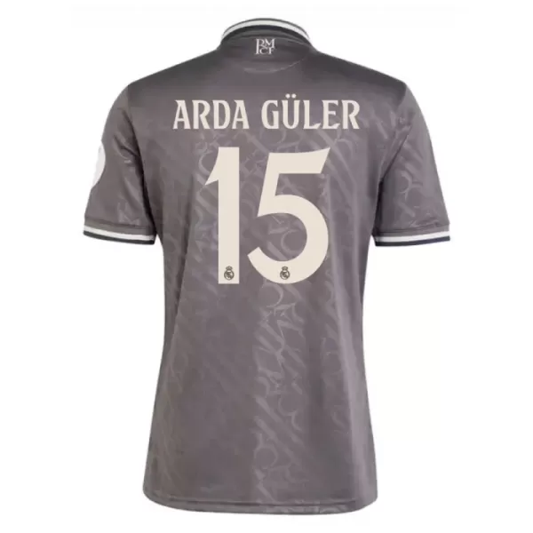 Günstige Real Madrid Arda Guler 15 Herrentrikot Ausweich 2024/25 Kurzarm